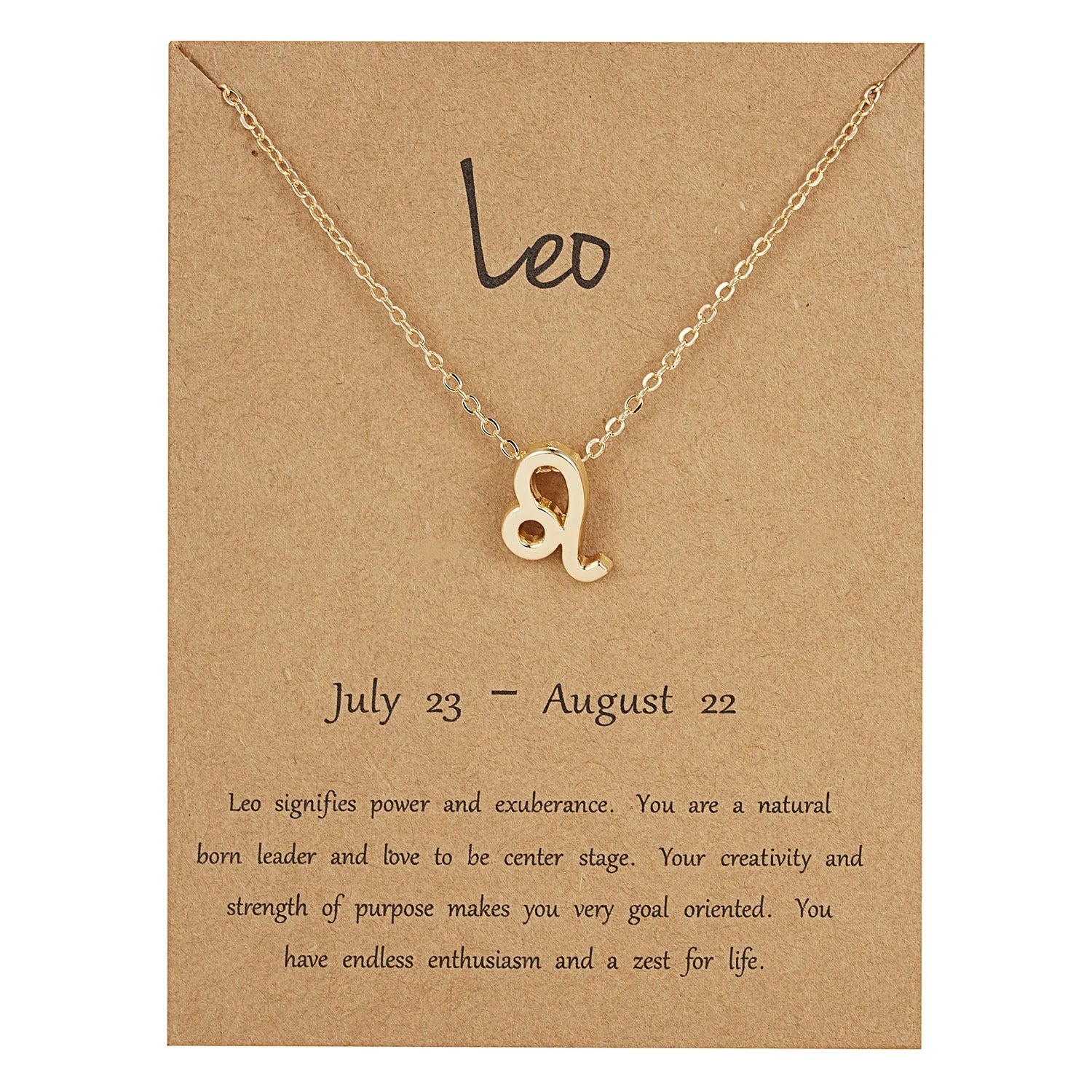 Horoscope Pendant Gift