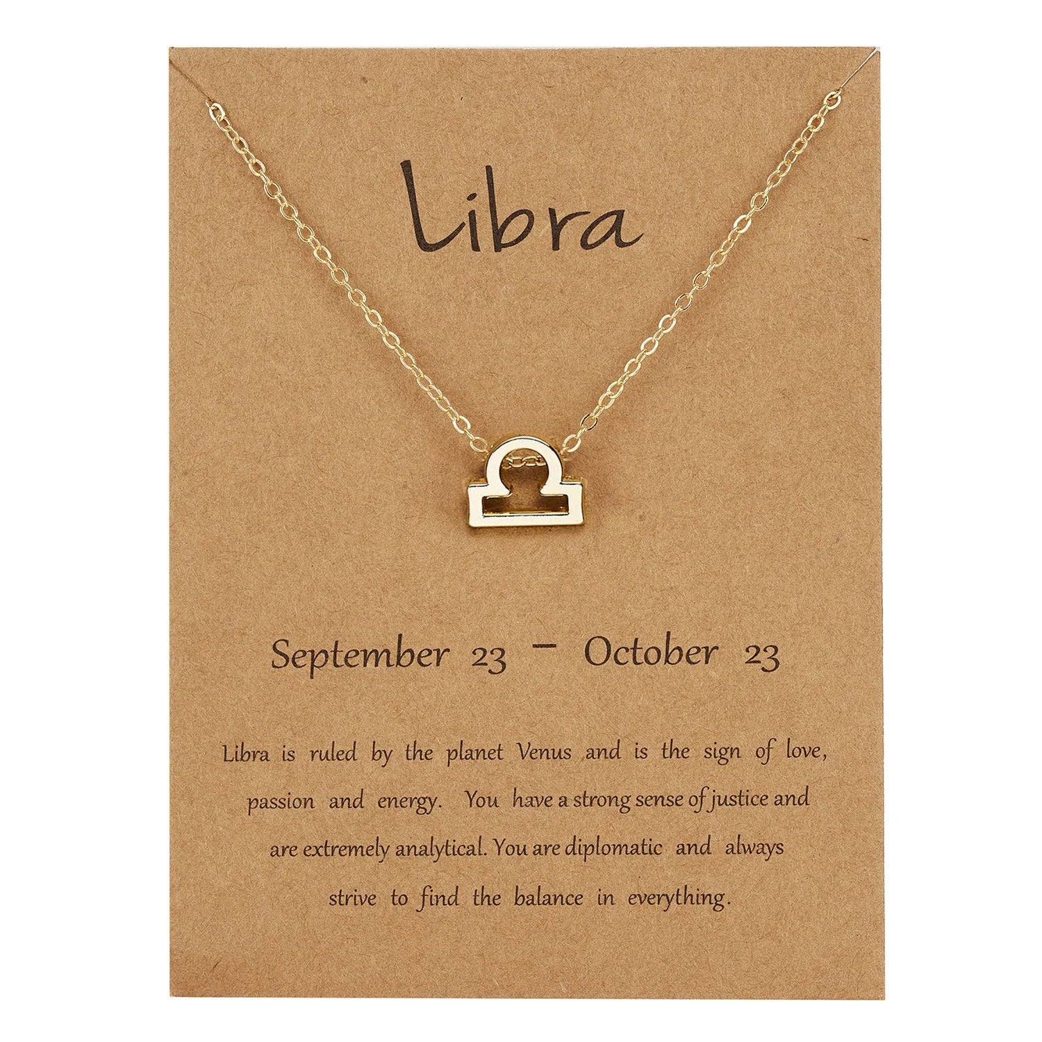 Horoscope Pendant Gift