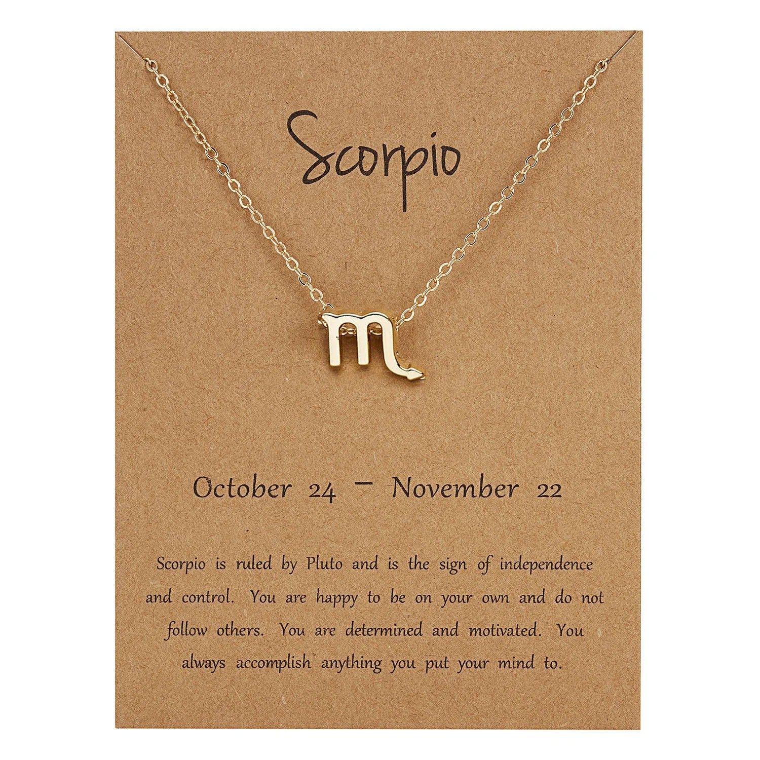 Horoscope Pendant Gift